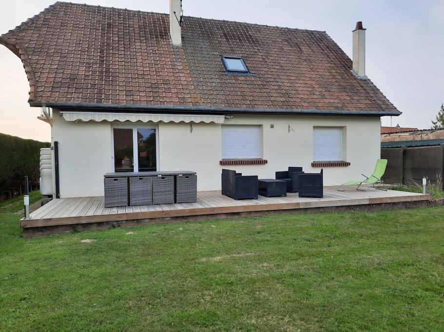 Gite Les Ptits Choux Saint-Quentin-Lamotte-Croix-au-Bailly Eksteriør billede
